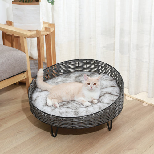 Tucker Murphy Pet™ Designer Orthopedic Round Cat Bed Wayfair